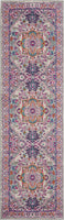 Passion Persian Colorful Light Grey/Pink Soft Area Rug