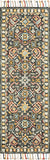 Loloi II Elka Collection ELK-02 Ivory / Multi, Transitional 7'-9" x 9'-9" Area Rug