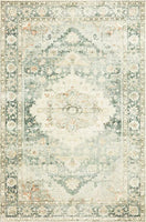 Rosette ROS-01 Beige / Multi, Traditional Area Rug