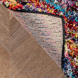 Ardelle Swirl Shag Rug,  Multi