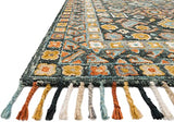 Loloi II Elka Collection ELK-02 Ivory / Multi, Transitional 7'-9" x 9'-9" Area Rug