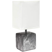 Simple Designs 9 1/4" High Gold Drip Accent Table Lamp