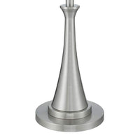 Karl Modern Brushed Nickel Floor Lamp