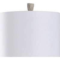 Abati Painted Cream Urn Table Lamp