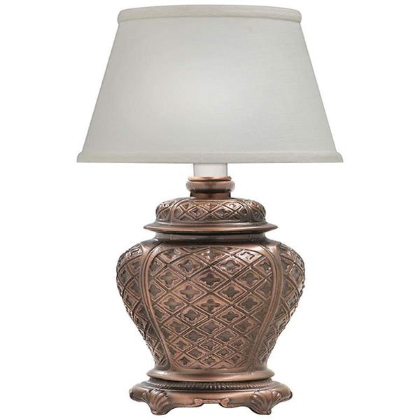 Tania 13"H Antique Old Bronze Mini Accent Table Lamp