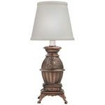 Verna 14"H Antique Old Bronze Mini Accent Table Lamp