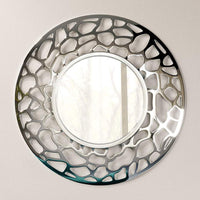 Zuo Reef Silver 30 1/4" Round Decorative Wall Mirror