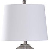 Northbay Silver Mercury Glass Double Stacked Table Lamp