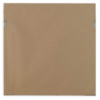 Uttermost Alexo Brushed Gold 28" Square Wall Mirror