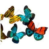 Butterfly Flight 45" Wide Indoor - Outdoor Handmade Metal Wall Art