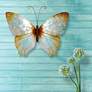 Eangee Butterfly 18" Wide Pearl Capiz Shell Wall Decor
