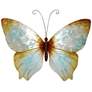 Eangee Butterfly 18" Wide Pearl Capiz Shell Wall Decor