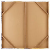 Blissful Yellow 36" Square Canvas Wall Art