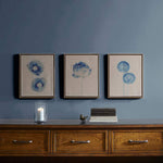 Blue Print Botanicals 14" High 3-Piece Canvas Wall Art Set