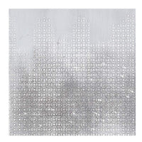 Silver Trellis 45 1/4" Wide Canvas Wall Art