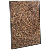 Topi 30" High Natural Wood Wall Art