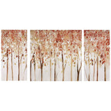 Autumn Forest 27" High 3-Piece Canvas Wall Art Set