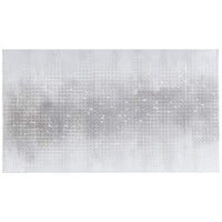 Silver Trellis 45 1/4" Wide Canvas Wall Art