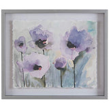 Lilac Blooming Spring 25" Wide Framed Wall Art