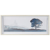 Serene Silhouette 41" Wide Framed Wall Art