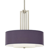Carey 24" Brushed Nickel 4-Light Chandelier