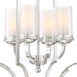 Possini Euro Elliot Lake 16 3/4" Wide Chrome Foyer Pendant