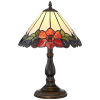 Robert Louis Tiffany 17 1/2" High Dyann Flower Table Lamp