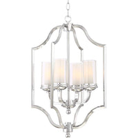 Possini Euro Elliot Lake 16 3/4" Wide Chrome Foyer Pendant