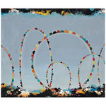 Amusement Day 30" Square Stretched Canvas Wall Art