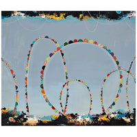Amusement Day 30" Square Stretched Canvas Wall Art