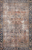 Chris Loves Julia x Loloi Jules JUL-02 Terracotta / Multi Oriental Area Rug 7'-6" x 9'-6"