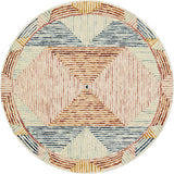 Spectrum Ivory / Multi Contemporary Accent Soft Area Rug