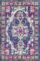 Corbett Vintage Boho Purple Soft Area Rugs - Multiple Sizes Available