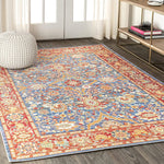 Irving Persian Plum/Terracotta Soft Area Rug