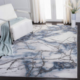 Collection CFT877L Area Rug, Grey/Blue