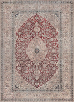Tonti Red Distressed Persian Area Rug