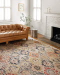 Jocelyn Collection  Khaki / Multi, Transitional Soft Area Rug