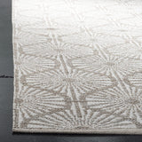 Montauk Collection MTK606H Handmade Cotton Area Rug Aqua / Ivory