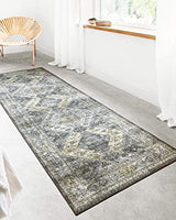 Loloi II Skye Collection SKY-01 Blush / Grey, Traditional 7'-6" x 9'-6" Area Rug