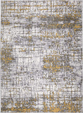 Rugshop Distressed Abstract Modern Area Rug