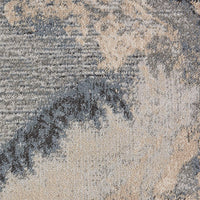 Maxell Abstract Grey Soft Area Rug
