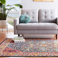 nuLOOM Meadow Vintage Vibrant Area Rug, 4' x 6', Multi
