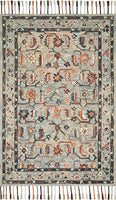 Loloi II Elka Collection ELK-02 Ivory / Multi, Transitional 7'-9" x 9'-9" Area Rug