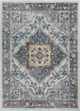 Medallion Vintage Boho Blue Area Rug