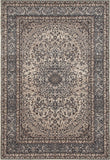 Traditional Gray Medallion Area Rug