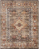 Safavieh Collection Traditional Oriental Distressed  Brown / Rust