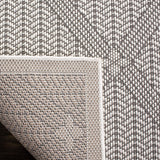 Charcoal/Beige MSRO339H Indoor/ Outdoor Waterproof Easy Cleaning Patio Backyard Mudroom Area Rug