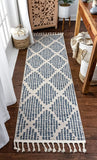 Arbor Moroccan Trellis Blush Kilim-Style Rug