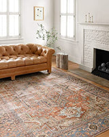 Loloi II Loren Collection LQ-11 Sand / Multi, Traditional 2'-3" x 3'-9" Accent Rug
