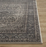 Traditional Gray Medallion Area Rug